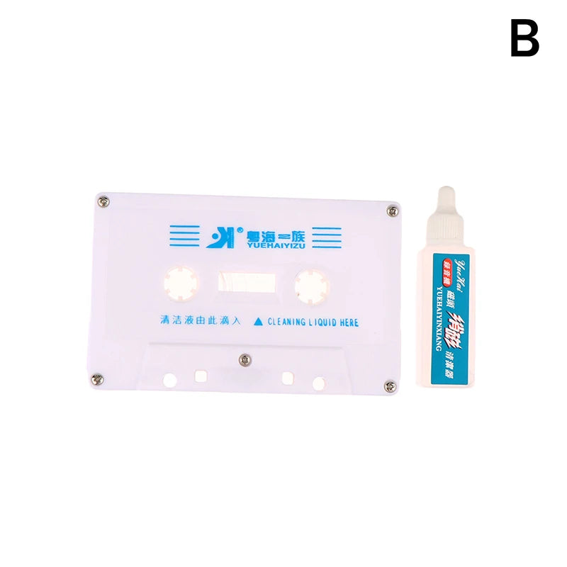 CD DVD Lens & Cassette Tape Head Cleaner Demagnetizer Kit