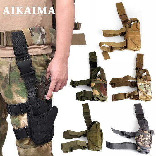 Tactical Drop Leg Holster for Airsoft, Paintball & Training Tactical Leg Holster Peaceful Pleasures Health and Wellness