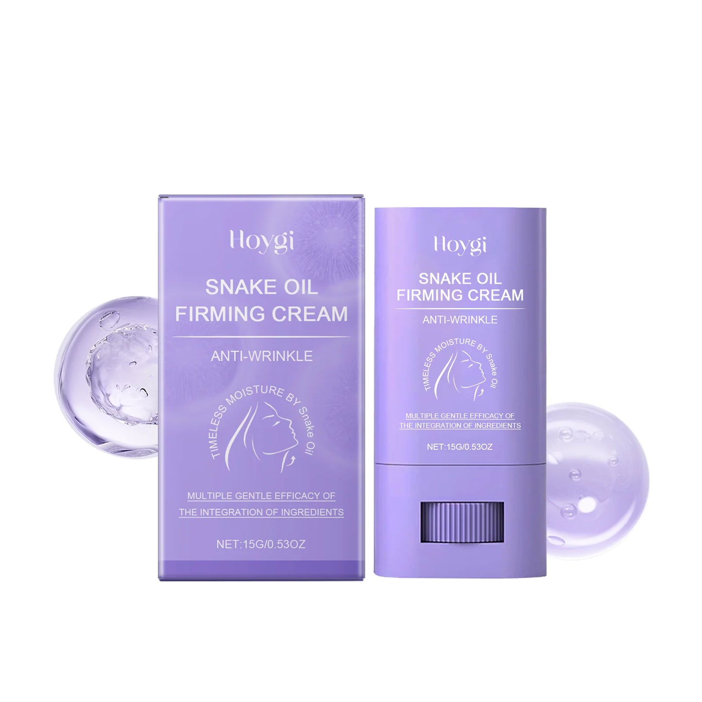 Hoygi Snake Oil Neck Cream Eliminate Double Chin Tightening Lifting Reduce Neck Sagging Firm Rejuvenation Moisturizing Skin Care Peaceful Pleasures Health and Wellness