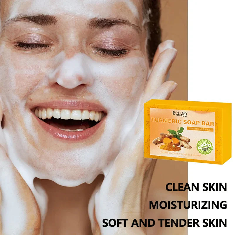 6-Pack Turmeric & Lemon Soap – Cleanse, Hydrate & Soften Skin