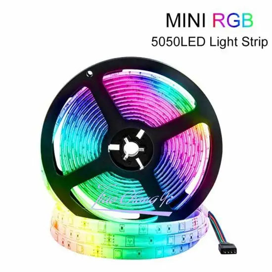 RGB LED Strip Light 5V USB TV Backlight 5050 SMD Bluetooth 1M–5M