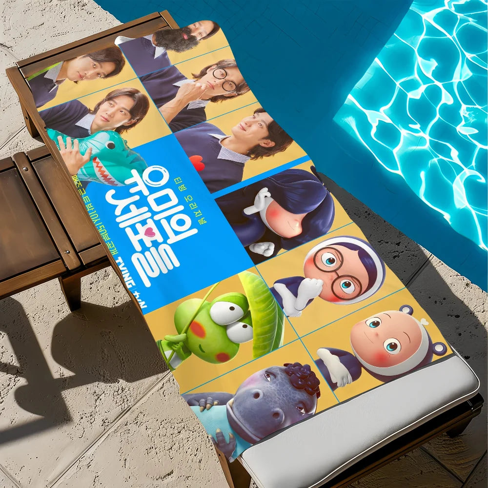 Quick Dry Beach Towel | Soft, Lightweight & Fast Absorbing Quick Dry Beach Towel Peaceful Pleasures Health and Wellness z5 STJ90x180CM