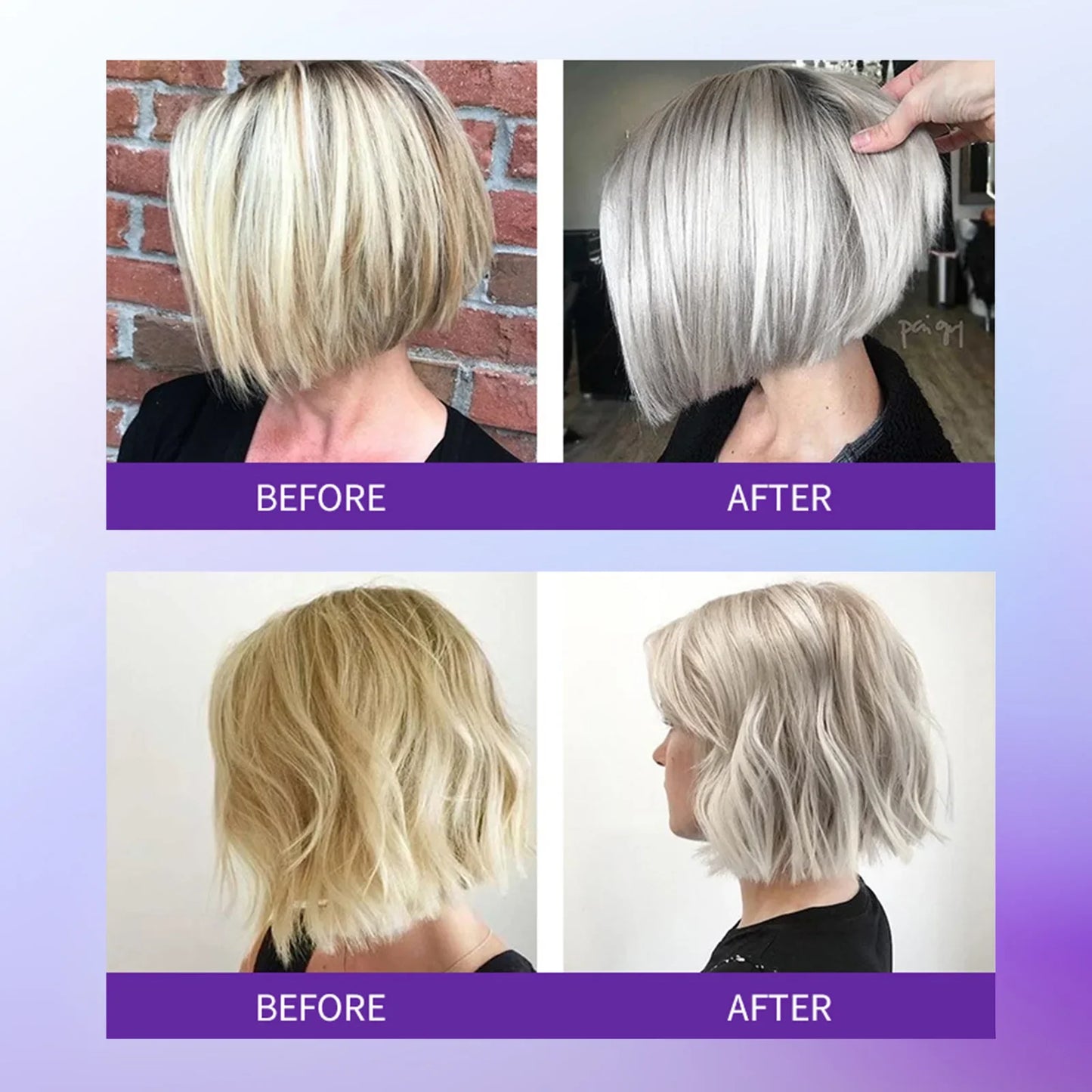 Purple Toning Shampoo – Tone Blonde, Gray & Bleached Hair