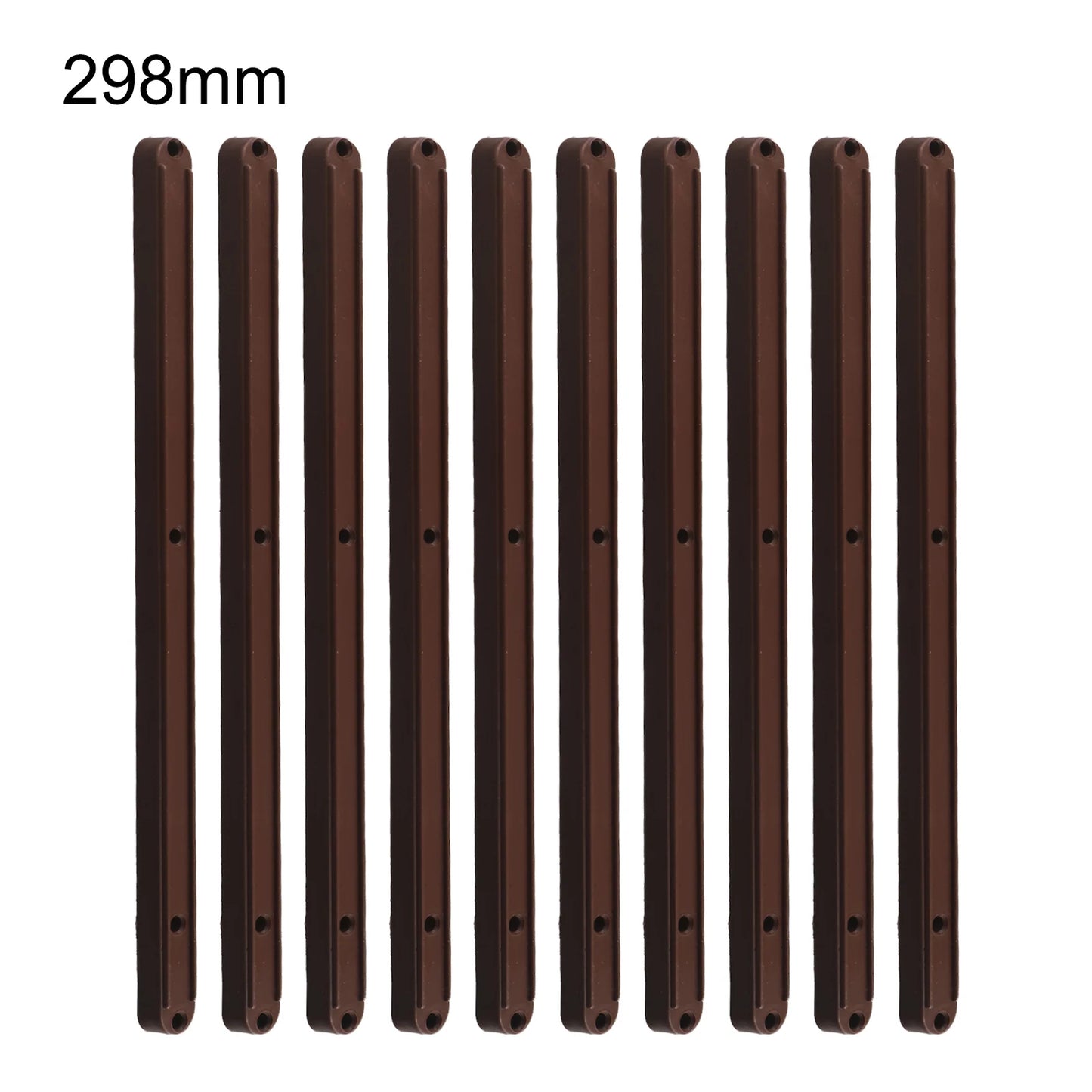 Draw Rail Plastic Drawer Slides 180 235 Runners Replacement