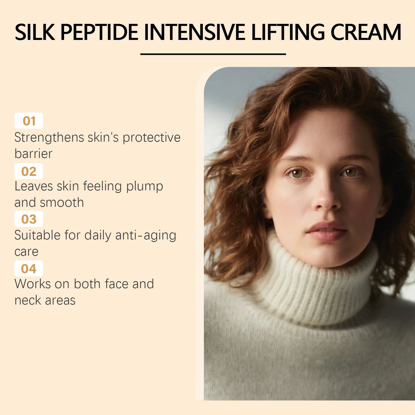 Viareline Silk Peptide Lifting & Firming Face Cream 50g