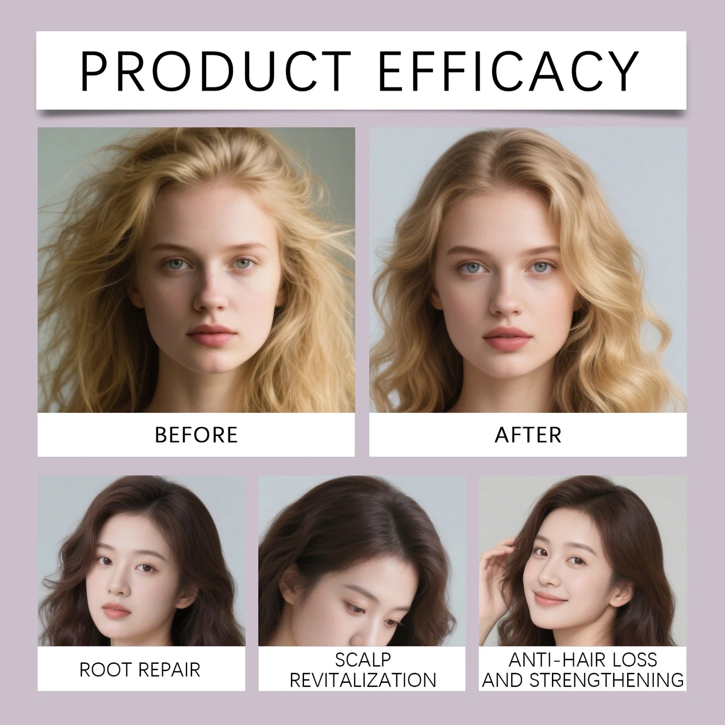 HOEGOA Scalp Repair Serum – Anti Hair Loss & Thickening Hair Growth Serum Peaceful Pleasures Health and Wellness