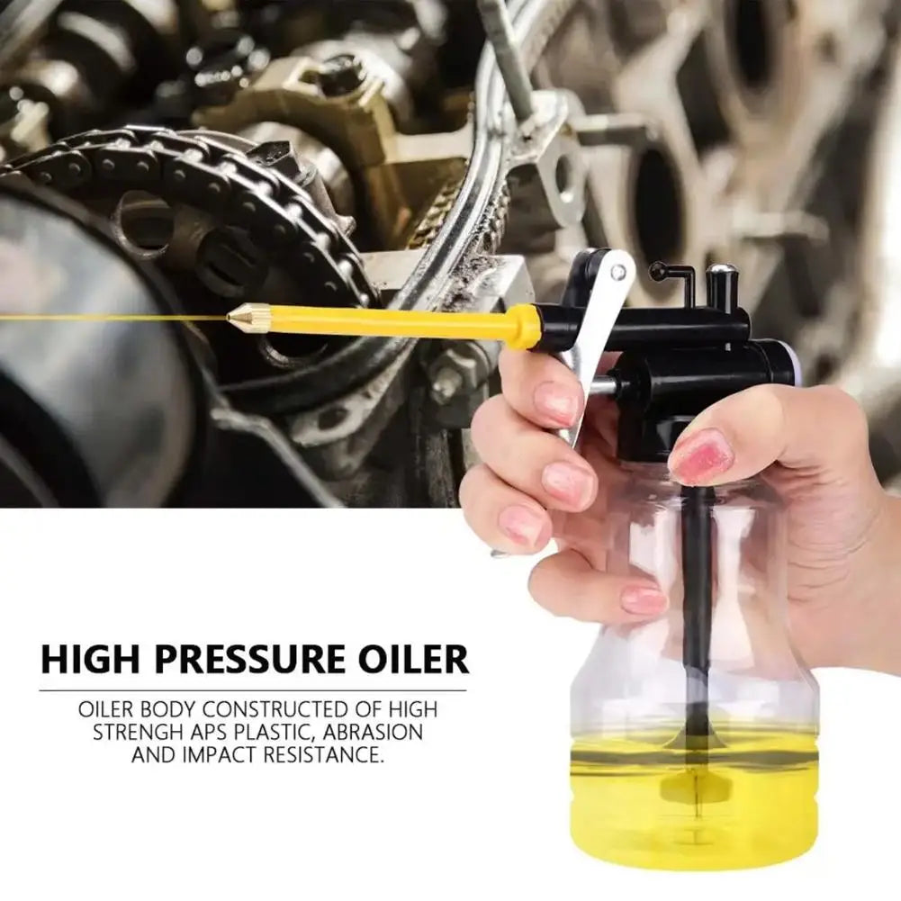 250ml/350ml High Pressure Grease Gun & Oil Pump Kit Transparent Plastic Machine Pump Oiler Grease Gun for Machine, Bike Mainten Peaceful Pleasures Health and Wellness