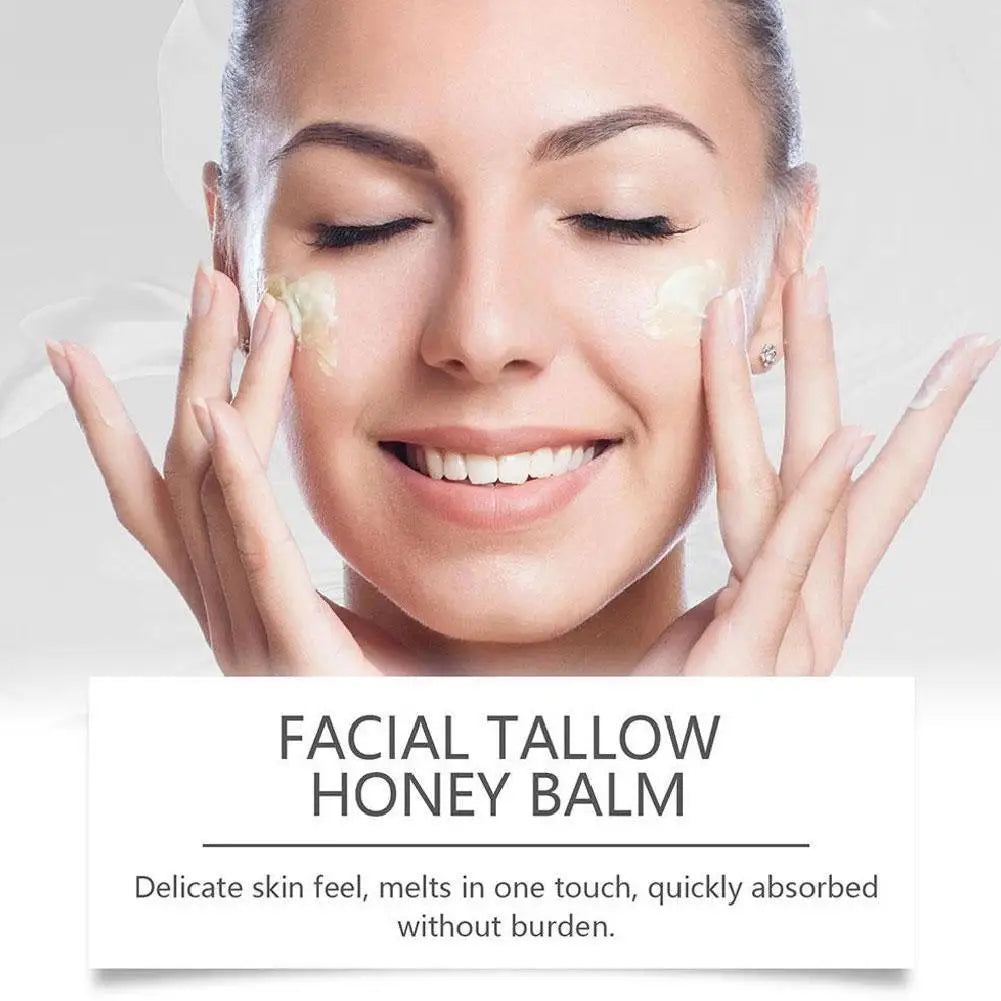 Whipped Beef Tallow & Honey Balm – 25g Natural Moisturizing Face Cream & Body Lotion, Fragrance-Free, Sensitive Skin Safe (1 or 2-Pack) Peaceful Pleasures Health and Wellness