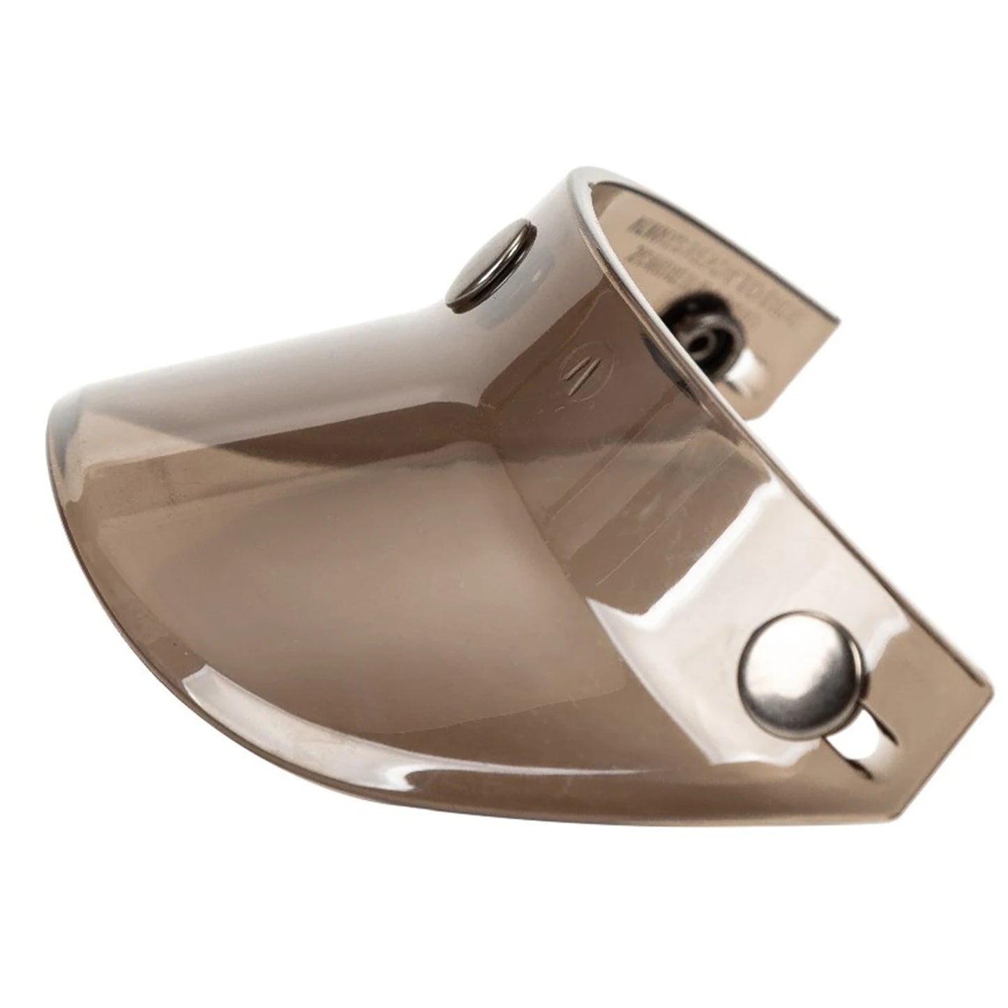 Universal 3-Snap Flip-Up Visor Wind Shield | Open Face Helmet