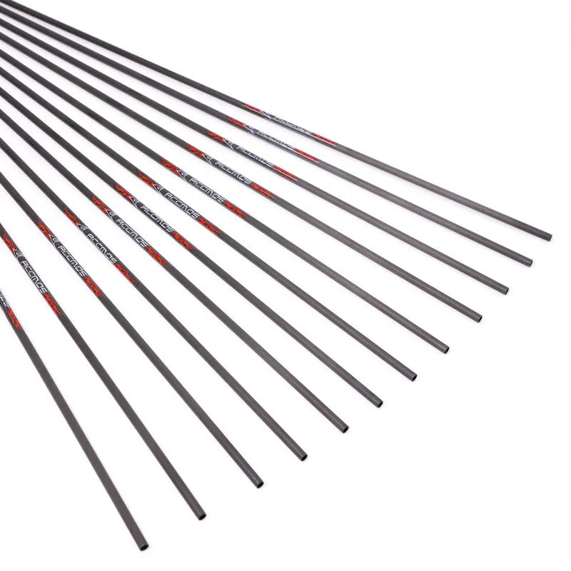 6 Pure Carbon Arrows ID5 Spine 300-800 DIY Archery Shafts Bow Hunting