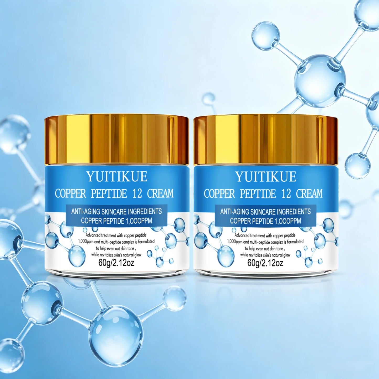 YUITIKUE Copper Peptide Anti-Aging Face Cream 60g