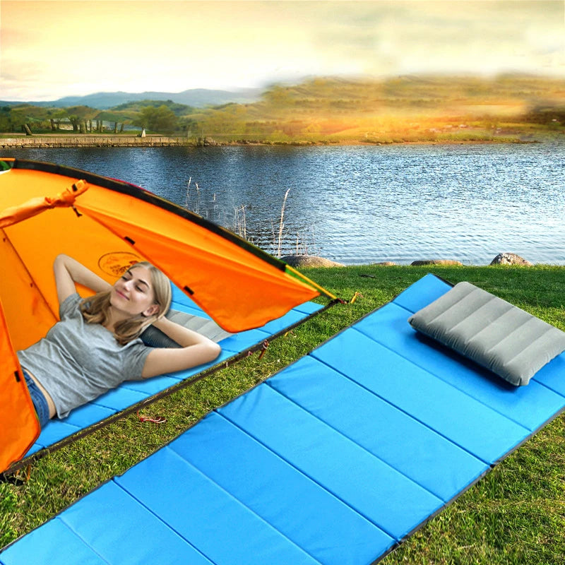 Foldable Moisture-Proof Floor Mat | Office Nap & Camping Mat
