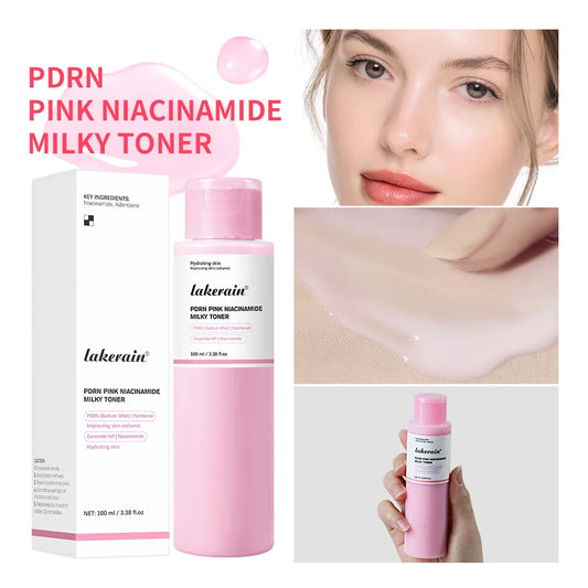 PDRN Niacinamide Milky Toner – Ceramide Peptide Korean Skincare Milky Face Toner Peaceful Pleasures Health and Wellness 1pc