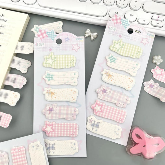 Cute Pet Alien Index Sticker Appearance Label Student Catalog Peaceful Pleasures Health and Wellness