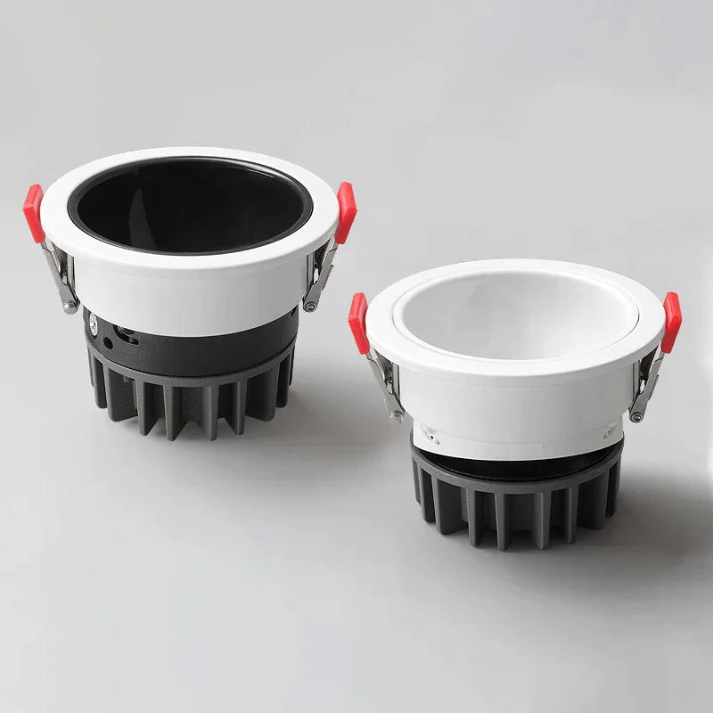 Recessed COB LED Downlight 7W 10W 12W | Aluminum Ceiling Spot