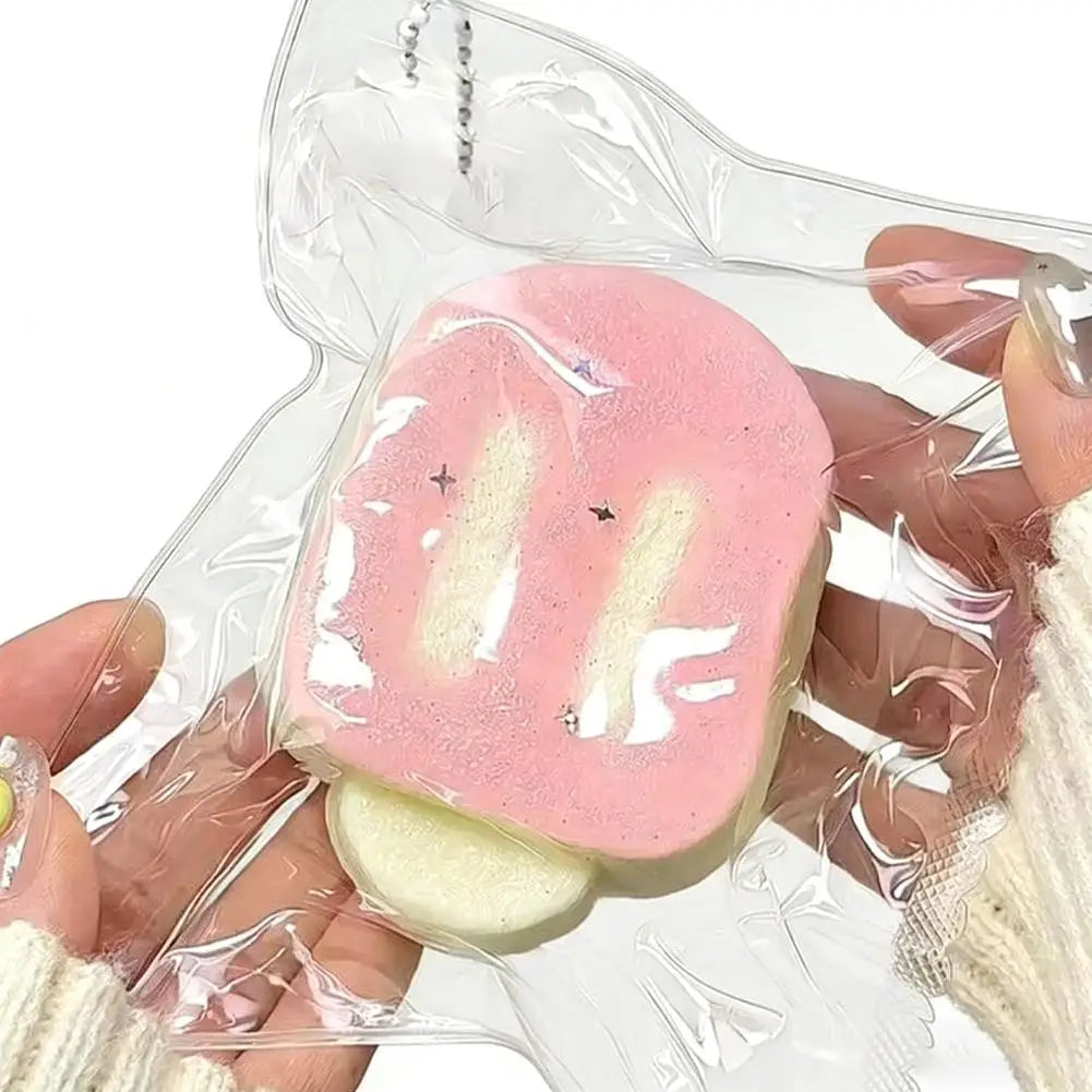 Cute Food Series Stress-relieving Toys Silicone Squeezing Slow