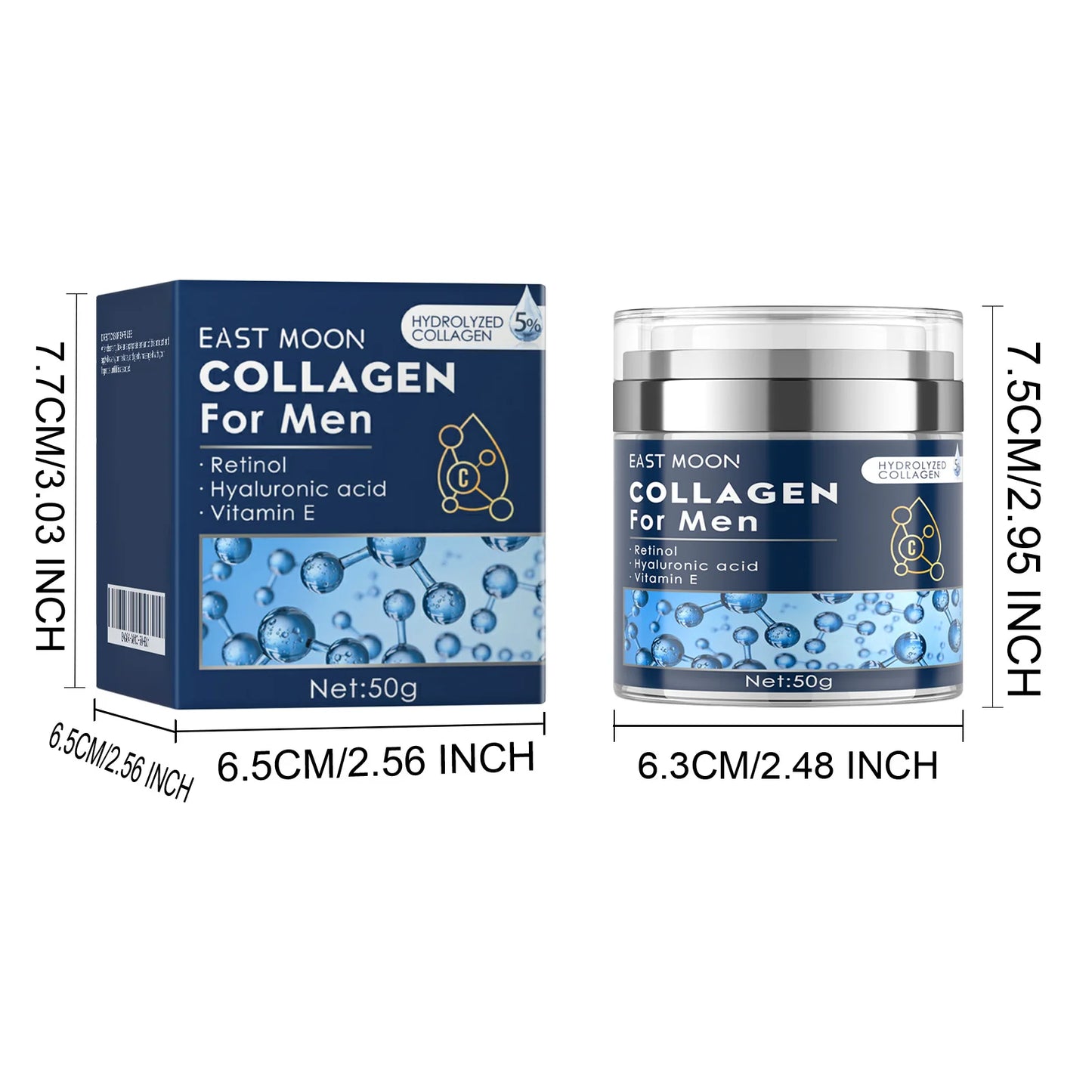 Men's Retinol & Collagen Face Cream – Anti-Wrinkle Firming