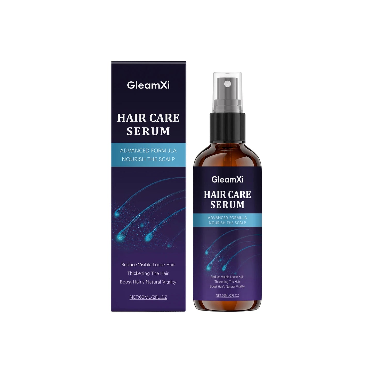 Castor Oil Hair Loss Treatment Oil – Nourish & Silky 60ml