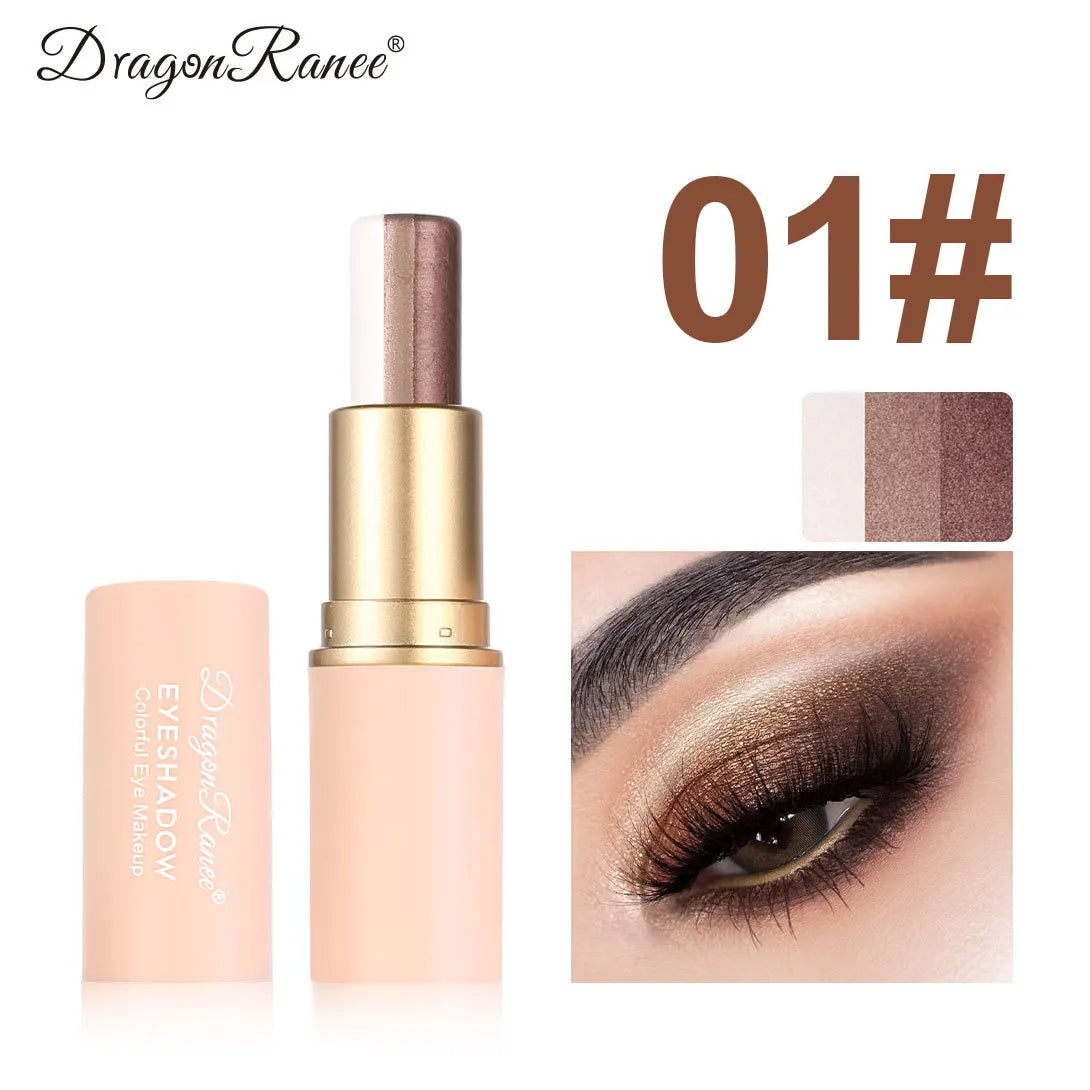 3-in-1 Shimmer Eyeshadow Pen | Glitter Pearl Highlighting Stick