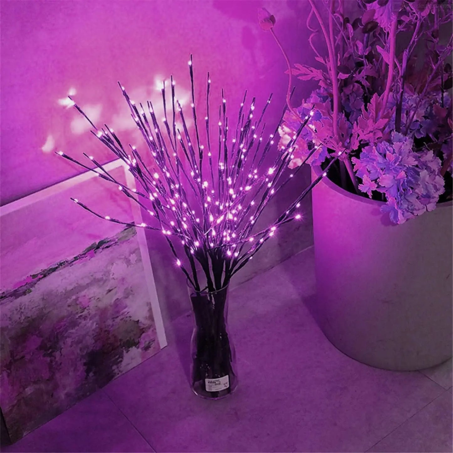 LED Birch Branch Fairy Lights | Christmas & Wedding Twig Decor