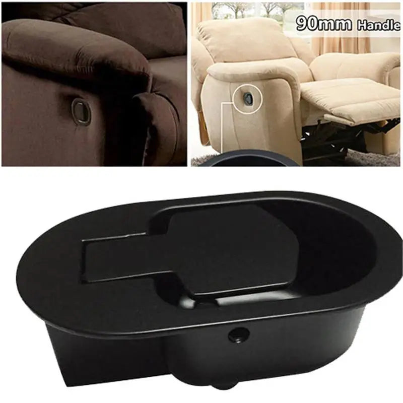 Metal Handle Durable Recliner Chair Sofa Couch Release Lever Recliner Mechanism Replacement Brand Reclining Armchair Handle Peaceful Pleasures Health and Wellness