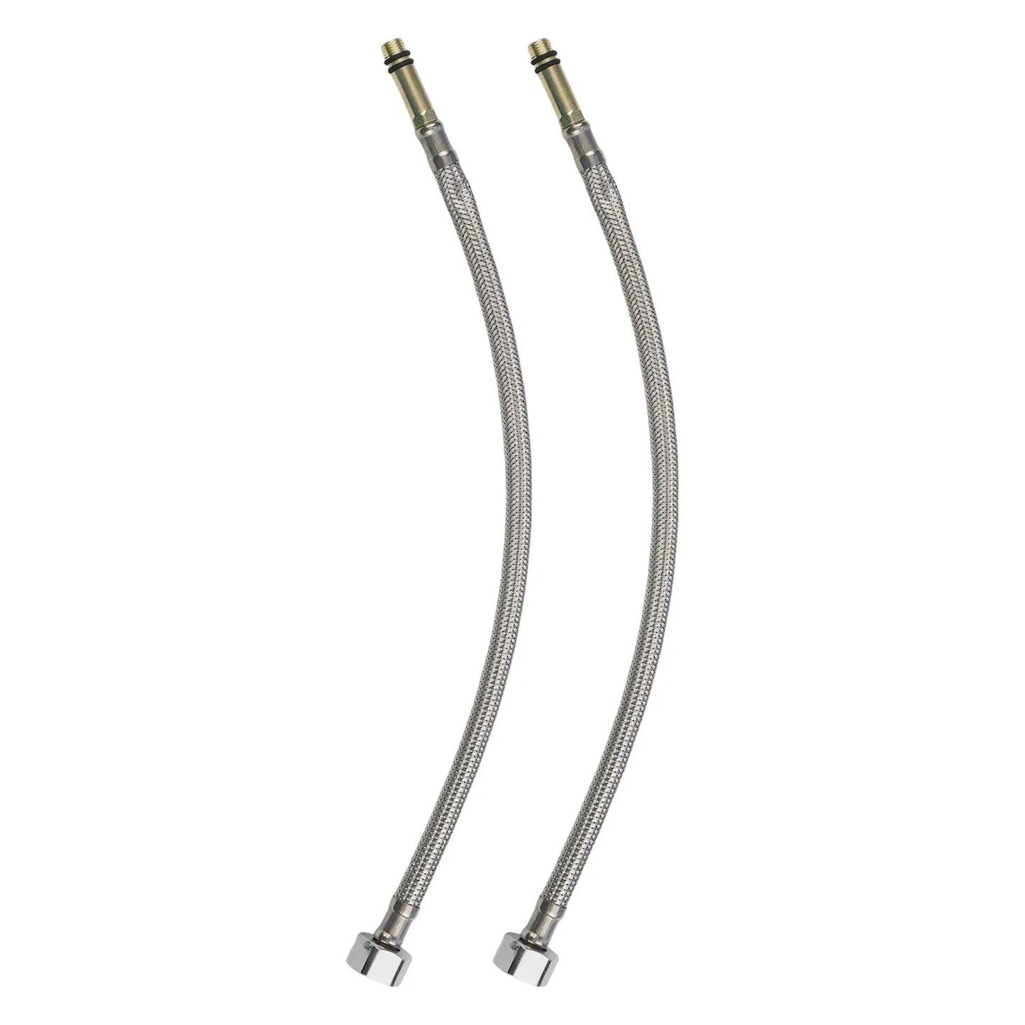 G1 2 Bathroom Kitchen Faucet Connector Stainless Steel Flexible