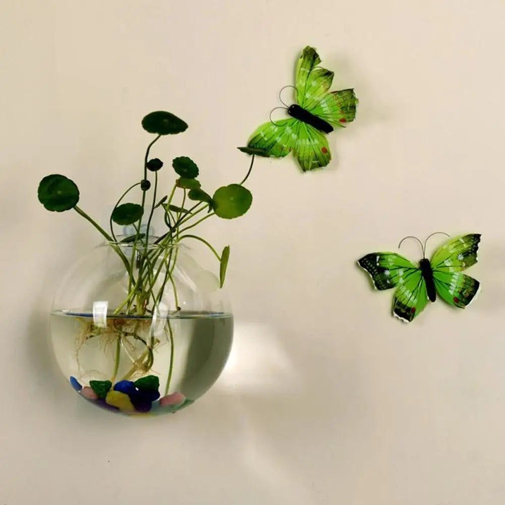 Wall Mounted Fish Tank for Creative Home and Office Peaceful Pleasures Health and Wellness