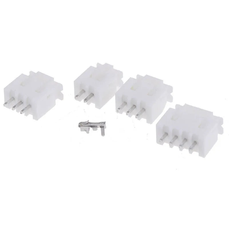 60 Sets 2p 3p 4 Pin 5pin XH 2.54mm Pitch Terminal Housing Pin Header Terminal Connector with Box Connector Peaceful Pleasures Health and Wellness