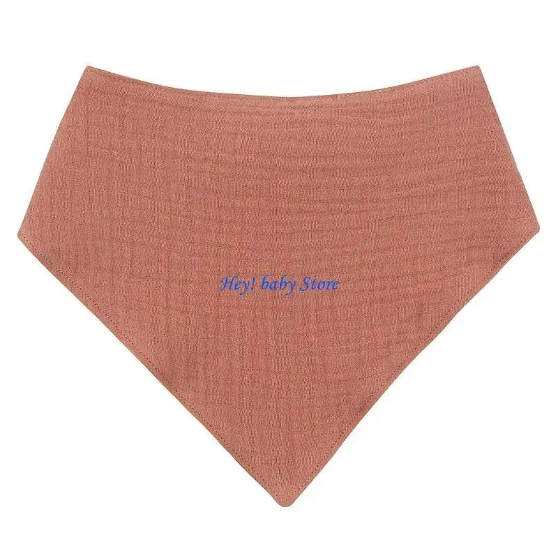 Soft Cotton Baby Feeding Bib Burp Cloth & Bandana Scarf 0-1Y