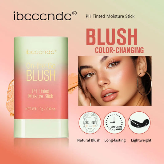 ibcccndc Cream Blush Stick – Cheeks, Eyes & Lips Korean Makeup Cream Blush Stick Oasis Select
