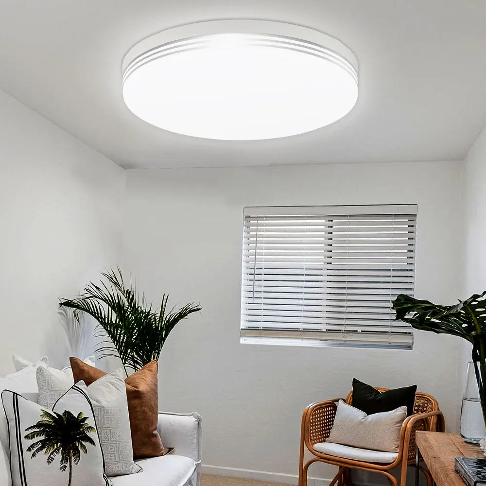 Ultra Thin LED Ceiling Light | Modern Flush Mount Panel Lamp