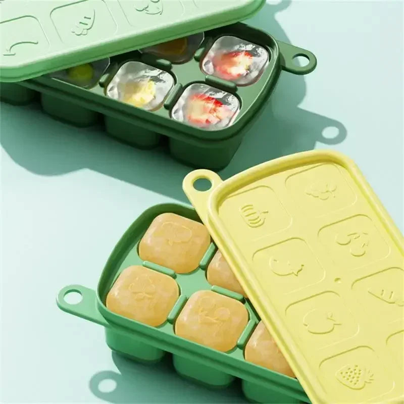 Silicone Ice Cube Molds, Food Grade Ice Trays for Home Kitchen, Reusable Freezer Ice Maker Mold for Cocktail Beverage, Baby Ice Peaceful Pleasures Health and Wellness