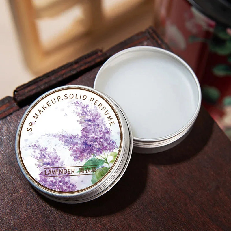 Lavender Solid Perfume Balm – Portable Long-Lasting Fragrance