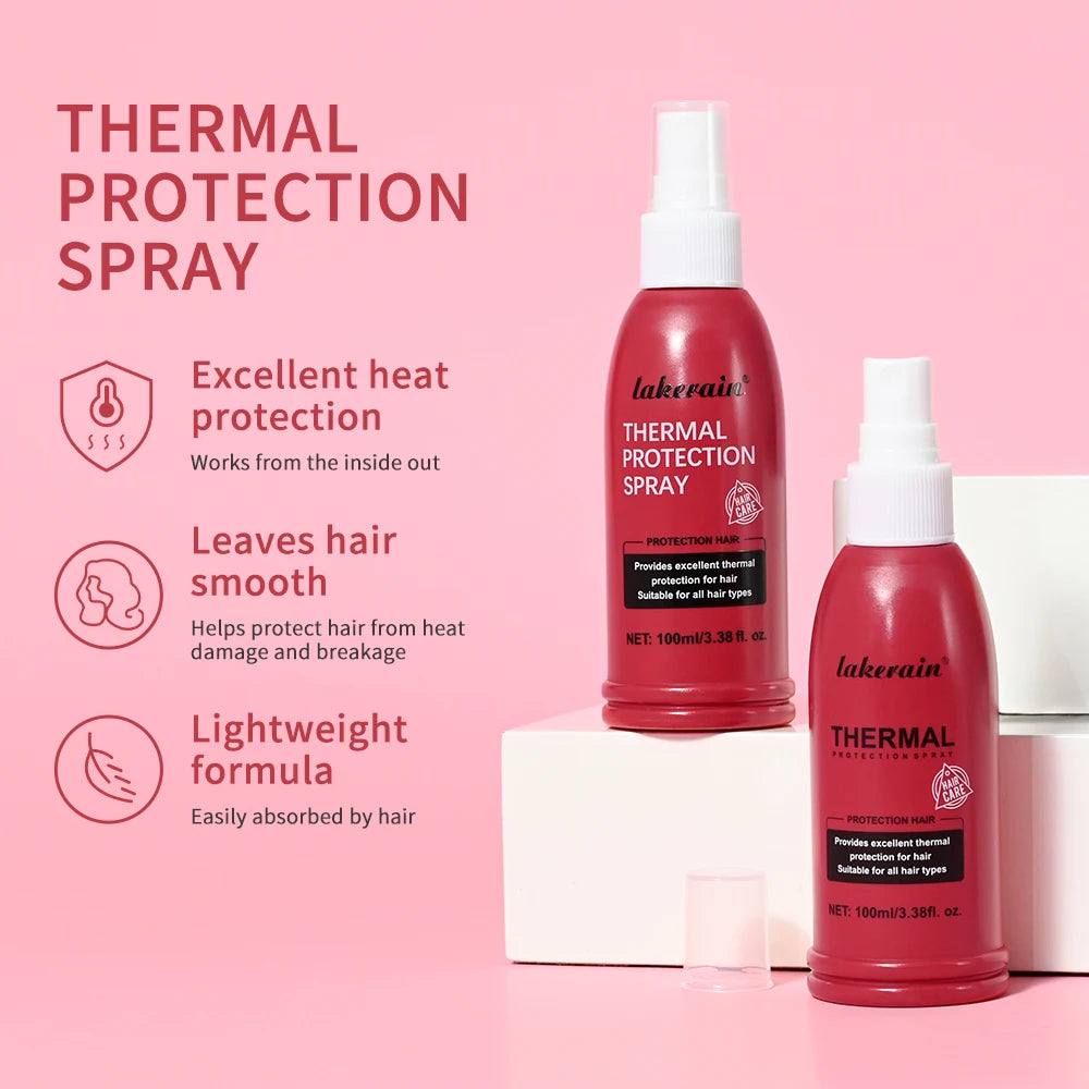 New Heat Protectant Spray Thermal and UV Protection Serum for Damage Hair Moisturizing Treatment Repair Conditioner 100ml Peaceful Pleasures Health and Wellness