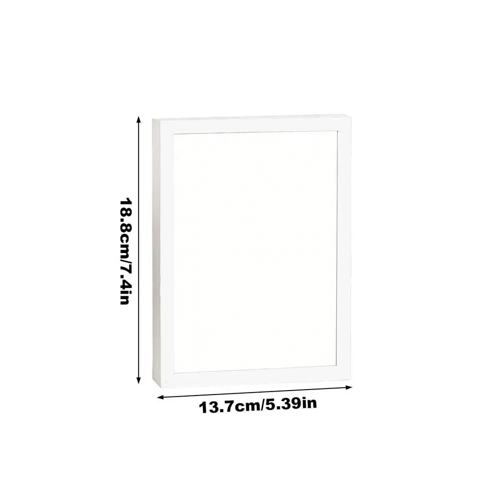 Wooden Magnetic Quick-Change Photo Frame for 7-Inch Photos