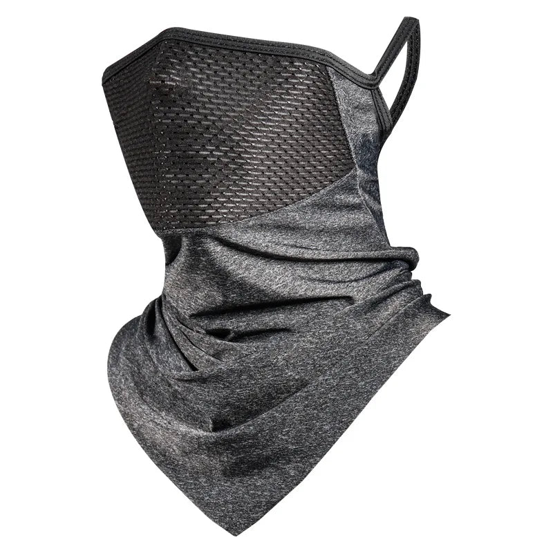Ice Silk Sunscreen Cycling Mask & Scarf | UV Protection