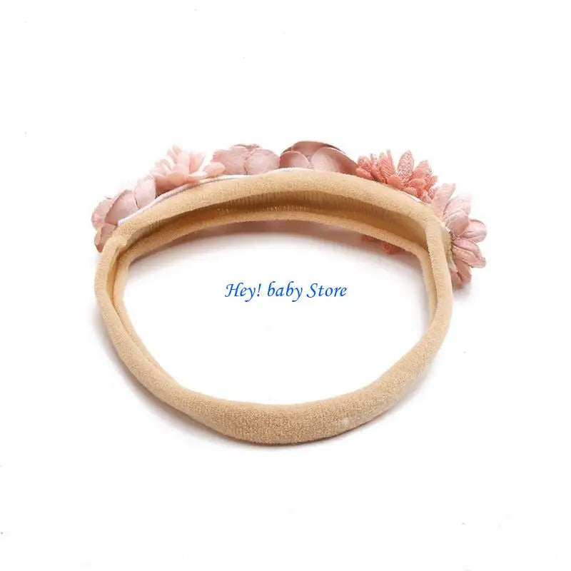 Artificial Flower Baby Headband | Newborn Photo Prop Gift