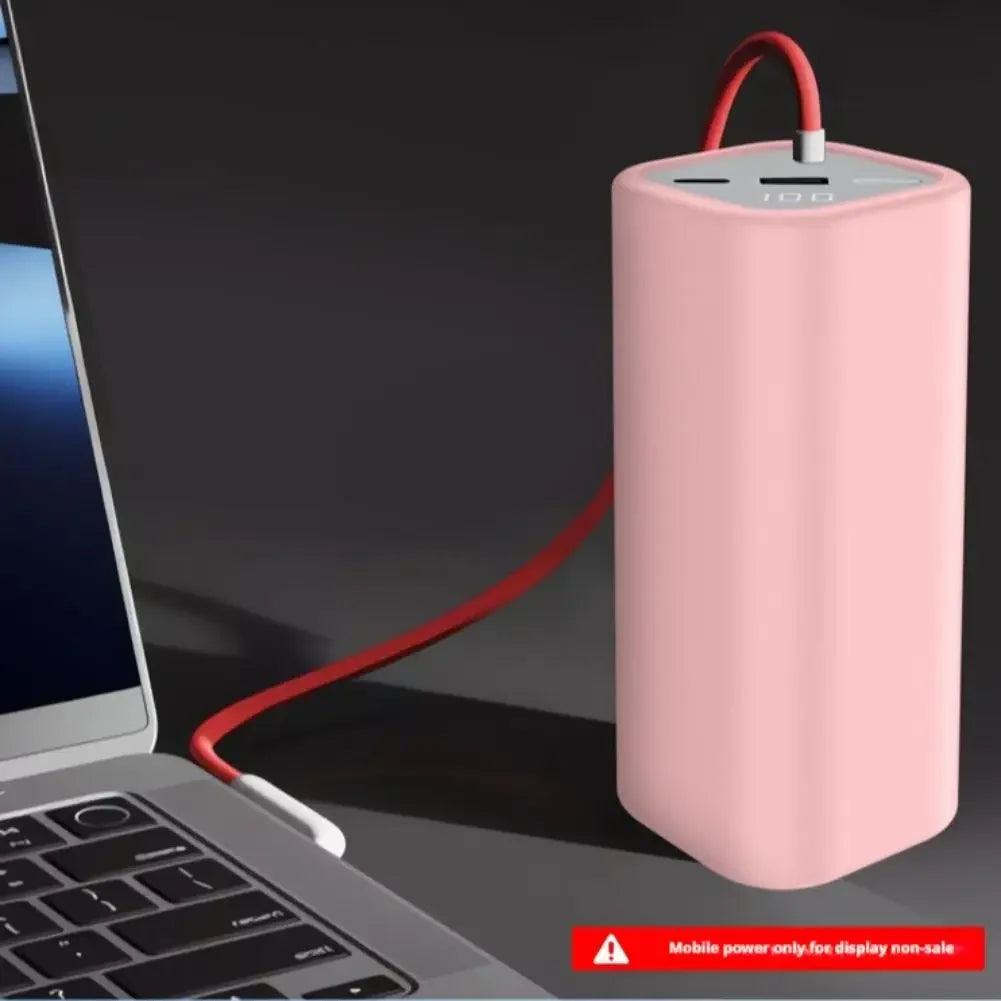 Silicone Case for OnePlus Supervooc 150W Power Bank Storage Travel Protective Cover for OnePlus Supervooc 150W Power Bank Peaceful Pleasures Health and Wellness
