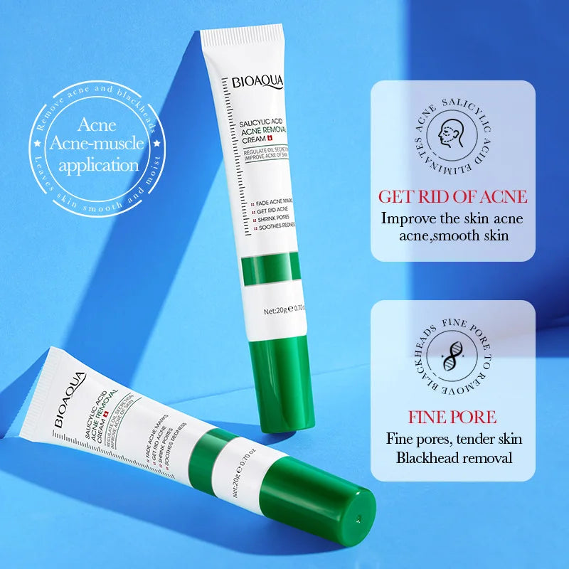 BIOAQUA Salicylic Acid Face Cream – Acne & Blackhead Remover