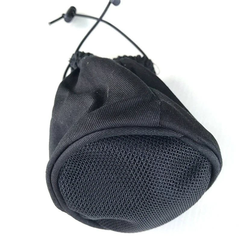 Universal Travel Hair Dryer Diffuser Storage Bag Organizer Cloth Curl Hairdryer Diffuser Cover Sleeve Hair Styling Blower Parts Peaceful Pleasures Health and Wellness Black