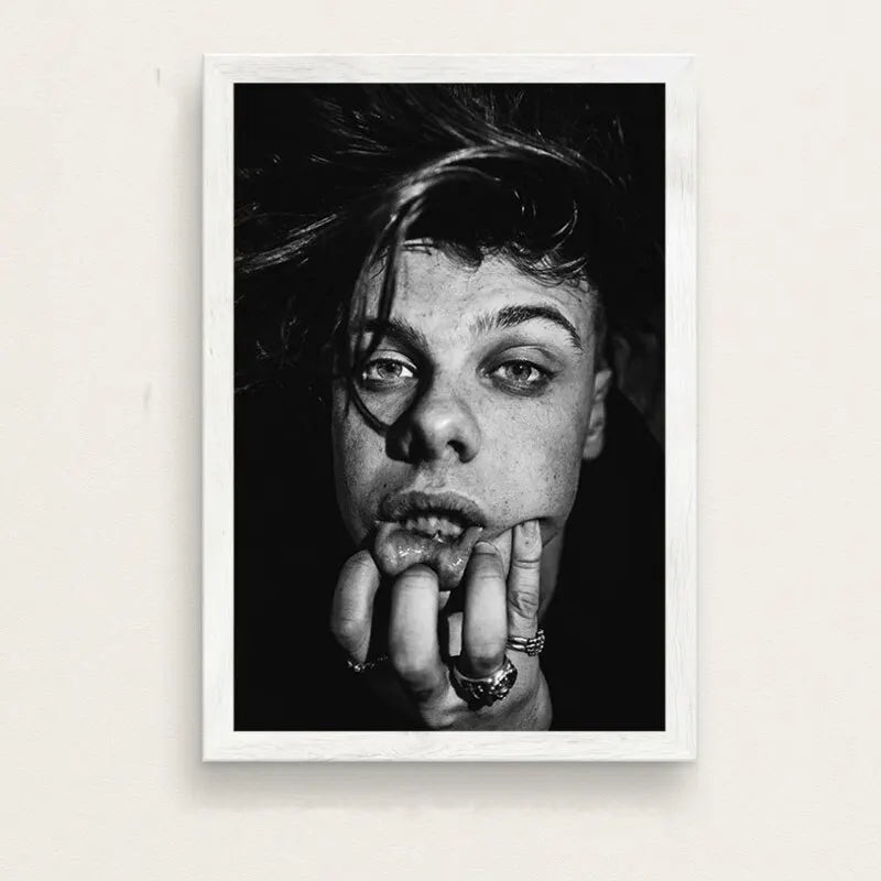 Yungblud Rock Music Star Canvas Wall Art Poster | Modern Decor