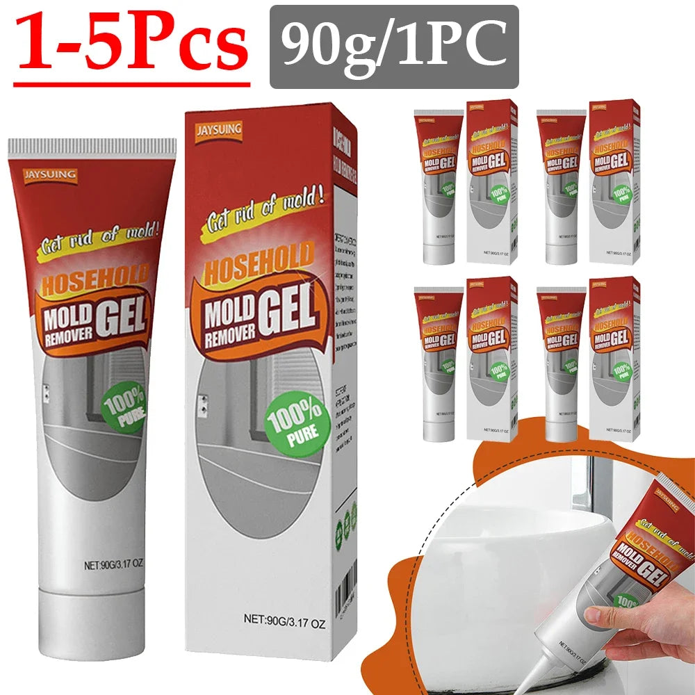 High-quality Bathroom and kitchen walls cleaning agent Cleaning Repairing Household Mold Remover Gel Mildew Cleaning Agent Peaceful Pleasures Health and Wellness