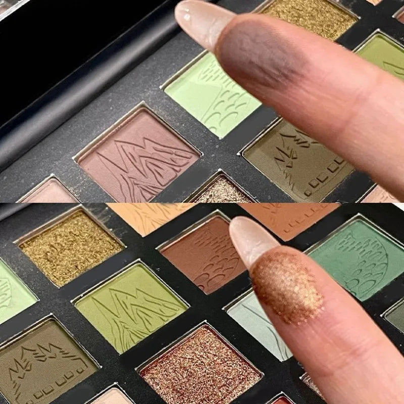 24-Shade Eyeshadow Palette | Matte Shimmer Glitter Neutrals
