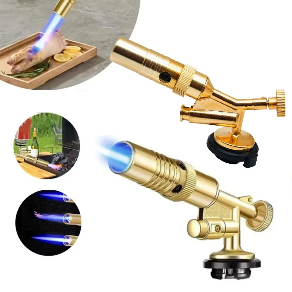 Portable Copper Gas Welding Torch – BBQ, Cooking & Brazing