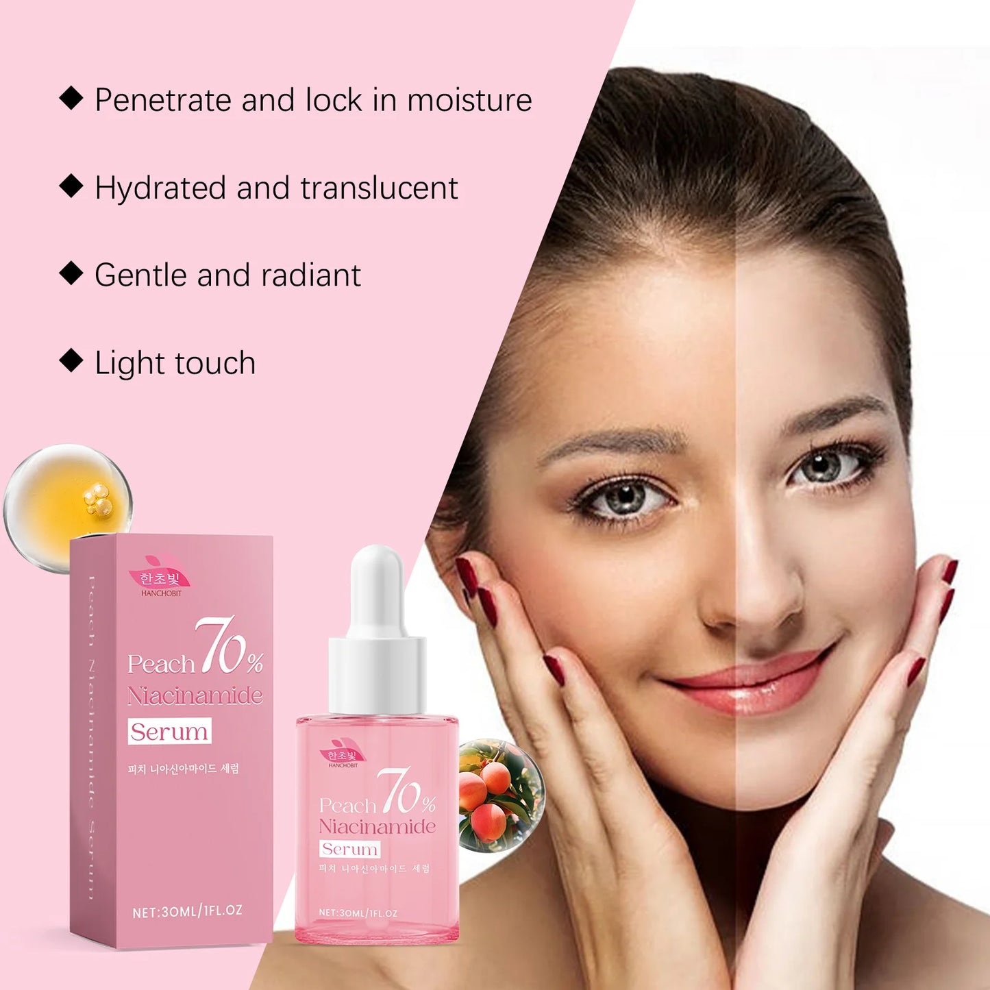 Niacinamide Brightening Essence – Hydrating Face Serum