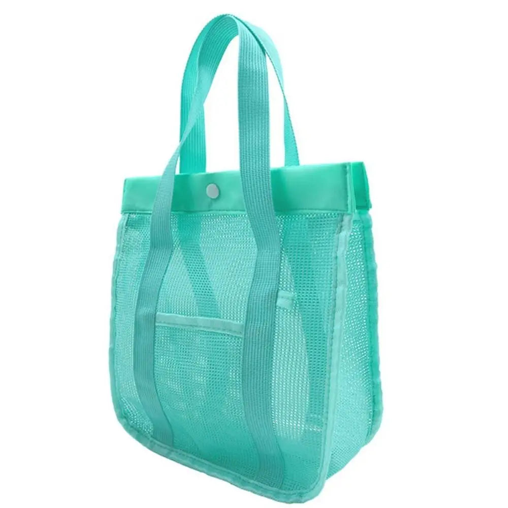 Large Mesh Beach Bag – Quick-Dry Swim & Shower Handbag
