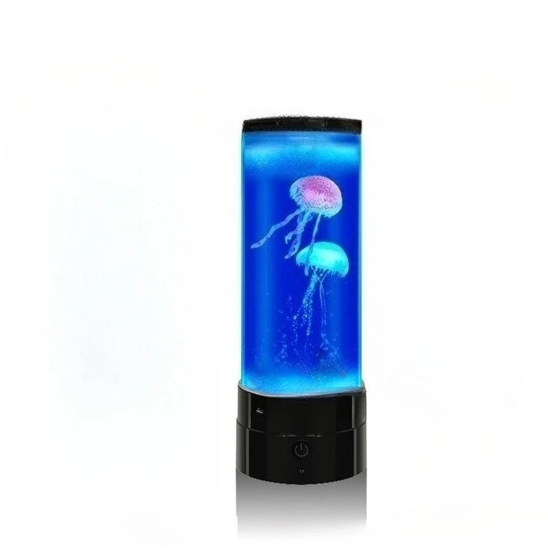 Colorful Jellyfish LED Night Light | USB Atmosphere Bedroom Lamp