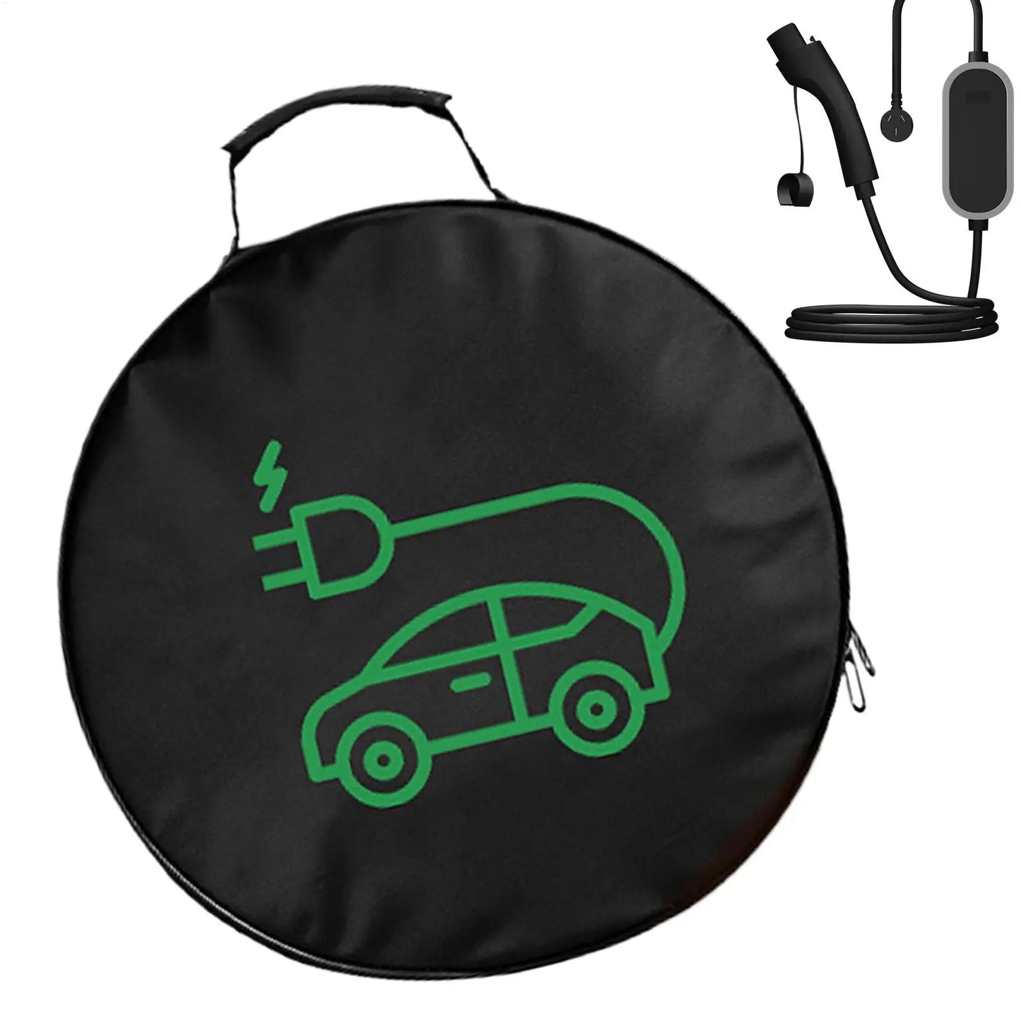 EV Charging Cable Storage Bag – Waterproof Oxford Organizer