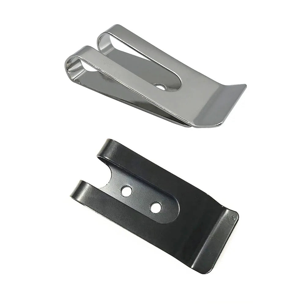 1-5PCS Portable Metal Waist Belt Buckles Holster Sheath Clip Clasp Pockets Wallet Key Hook Holder Clips Hardware Accessories Peaceful Pleasures Health and Wellness