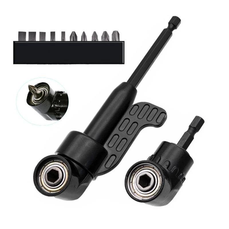 105 Degree Angle Extension Screw Driver Socket Holder Adapter